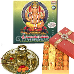 "Pooja Hamper - code05 - Click here to View more details about this Product